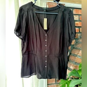 NWT JCrew Shortsleeved Blouse